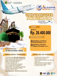 Umrah Bisnis Bintang 4
