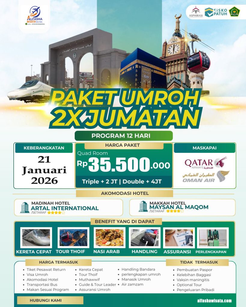 UMROH 2X JUM'AT