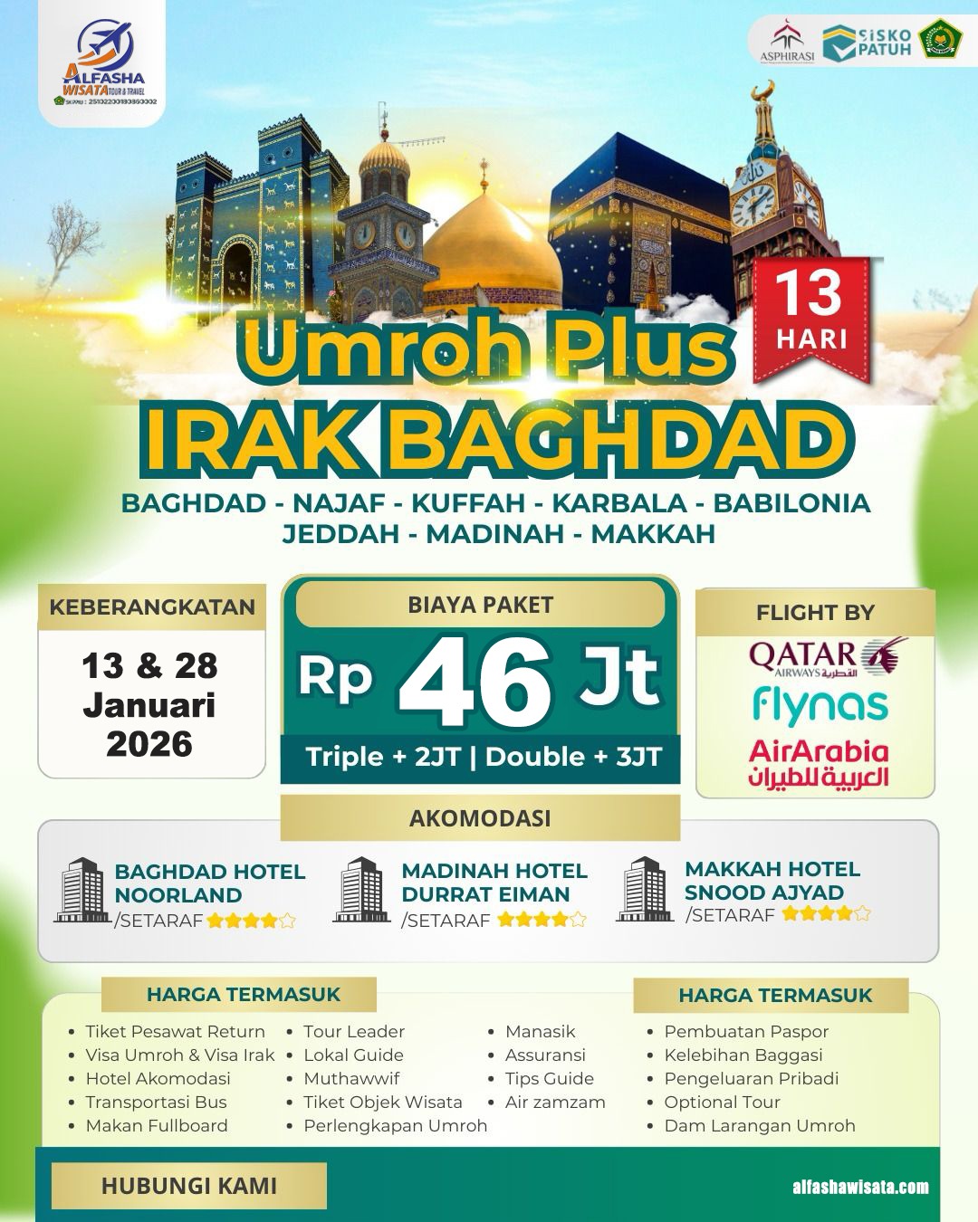 UMROH PLUS IRAK BAGHDAD