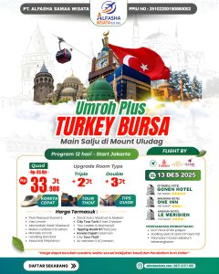 UMROH PLUS TURKEY 12 Hari