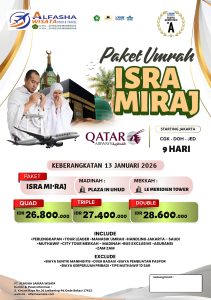 Umroh Isra Miraj 2026