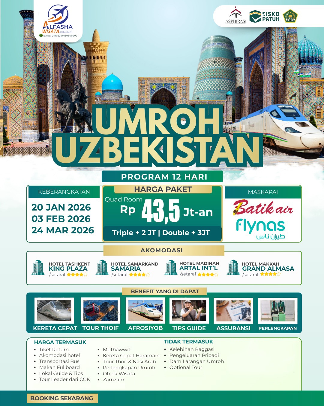 UMROH PLUS UZBEKISTAN