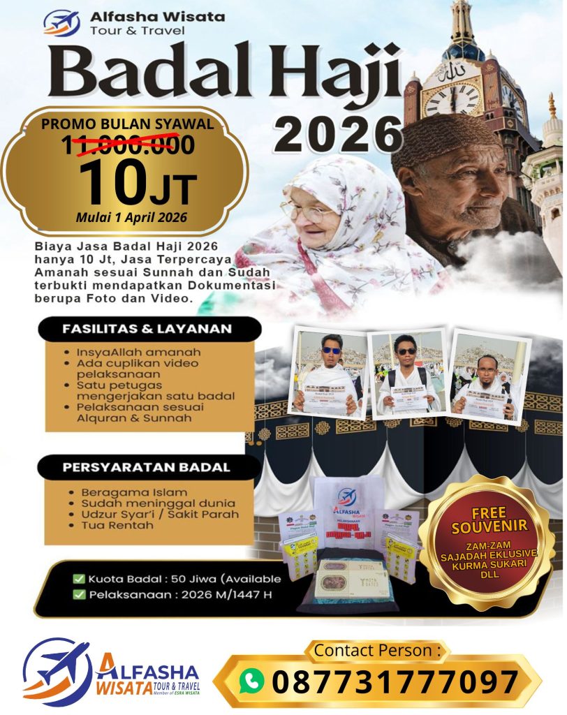 jasa badal haji 2026