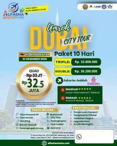 Umroh city tour Dubai