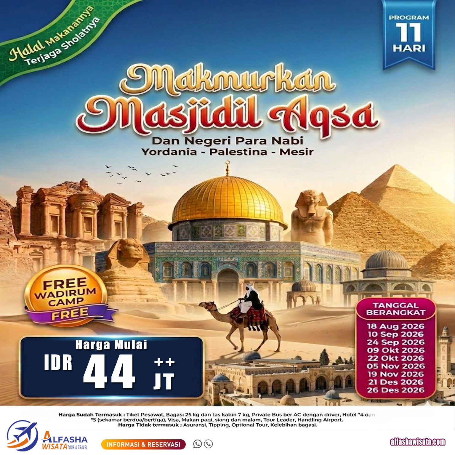 masjidil aqsha 11 hari