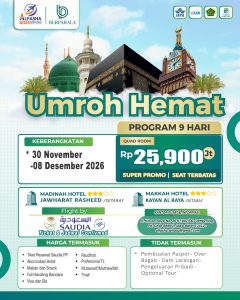 UMROH HEMAT 9 HARI