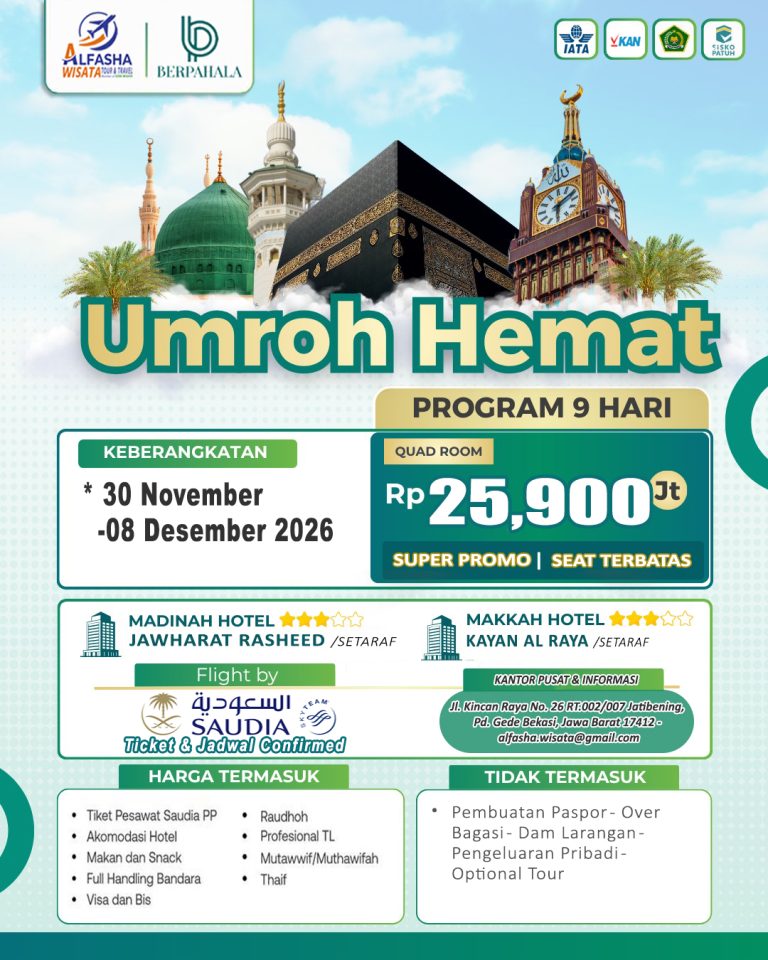 UMROH HEMAT 9 HARI