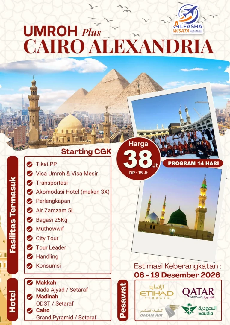 UMROH PLUS CAIRO MESIR
