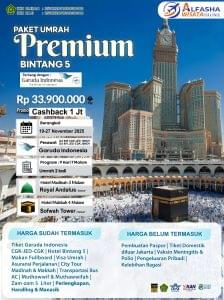 umroh 9 hari bintang 5
