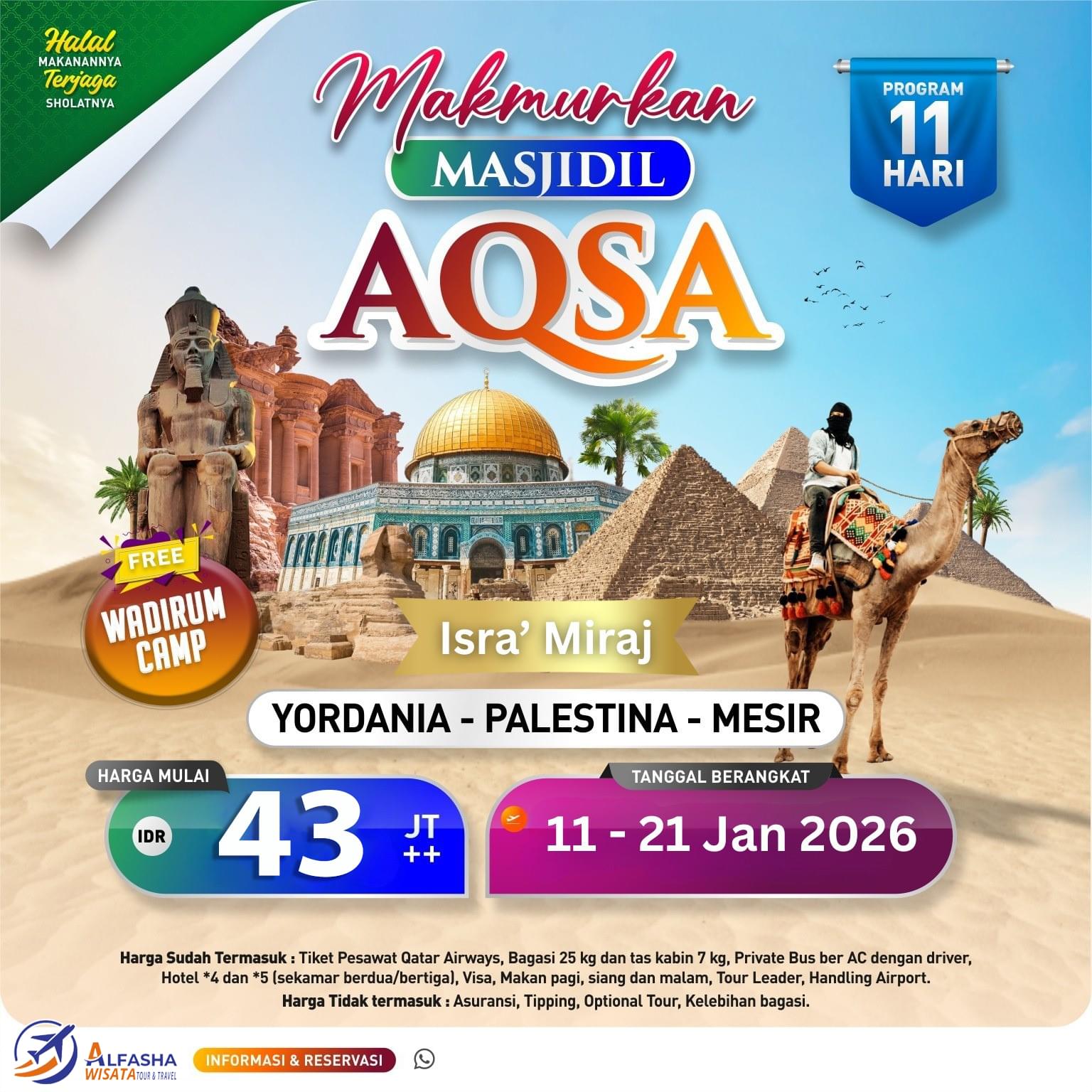 Tour Halal Aqsha