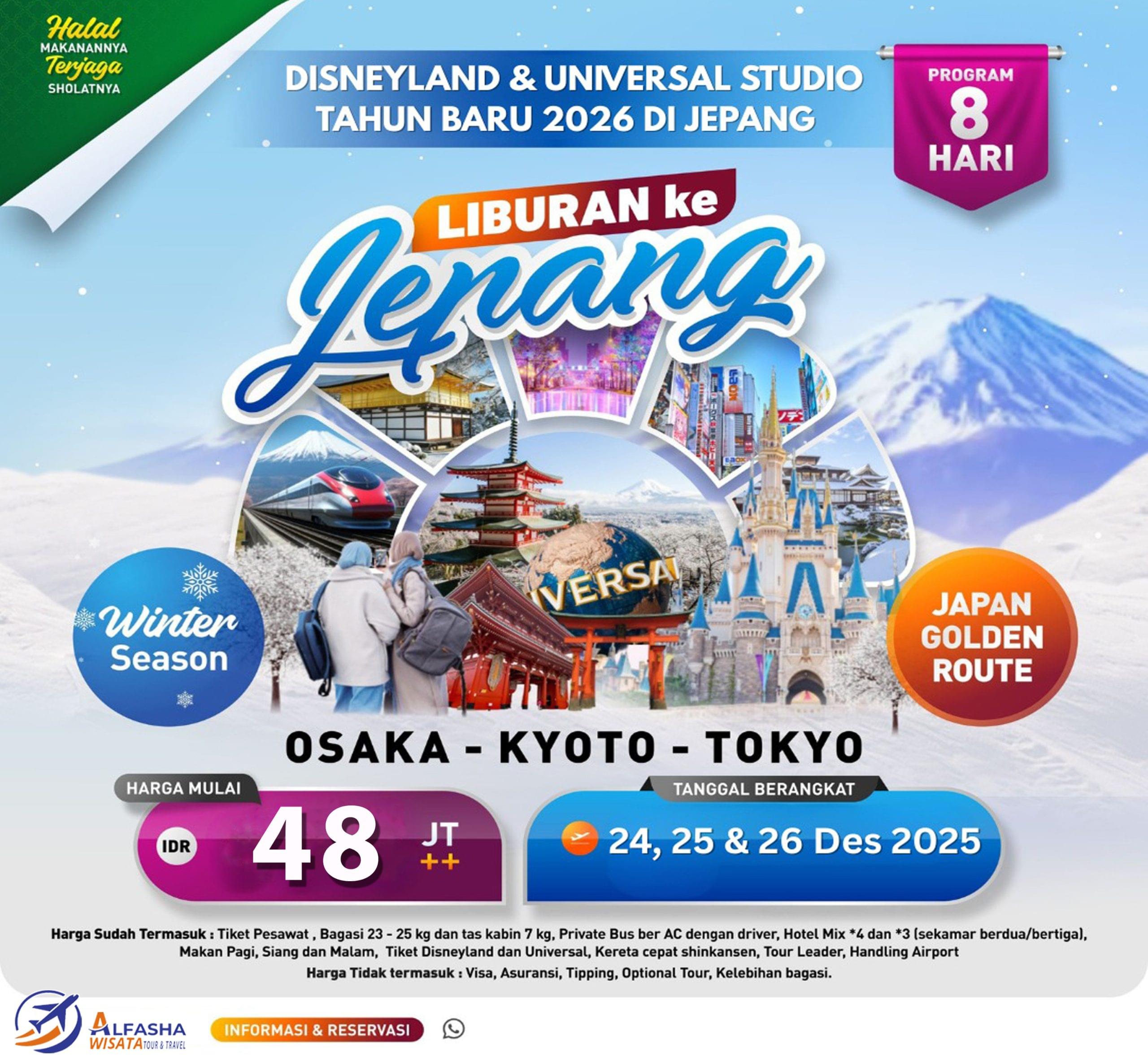 Tour Halal Japan Winter Season